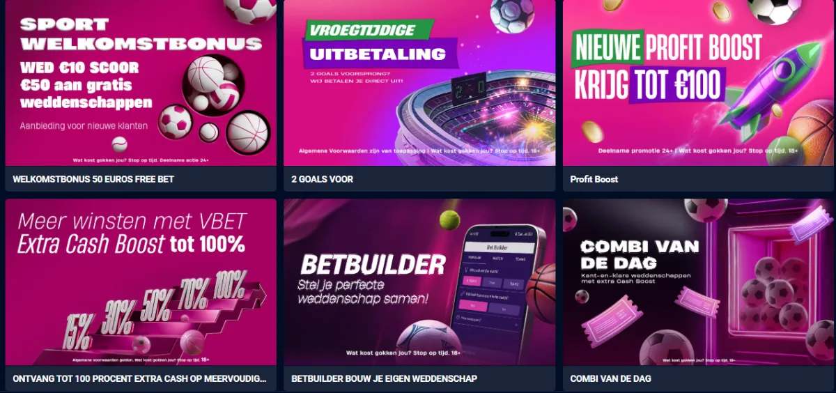 Vbet Casino promoties